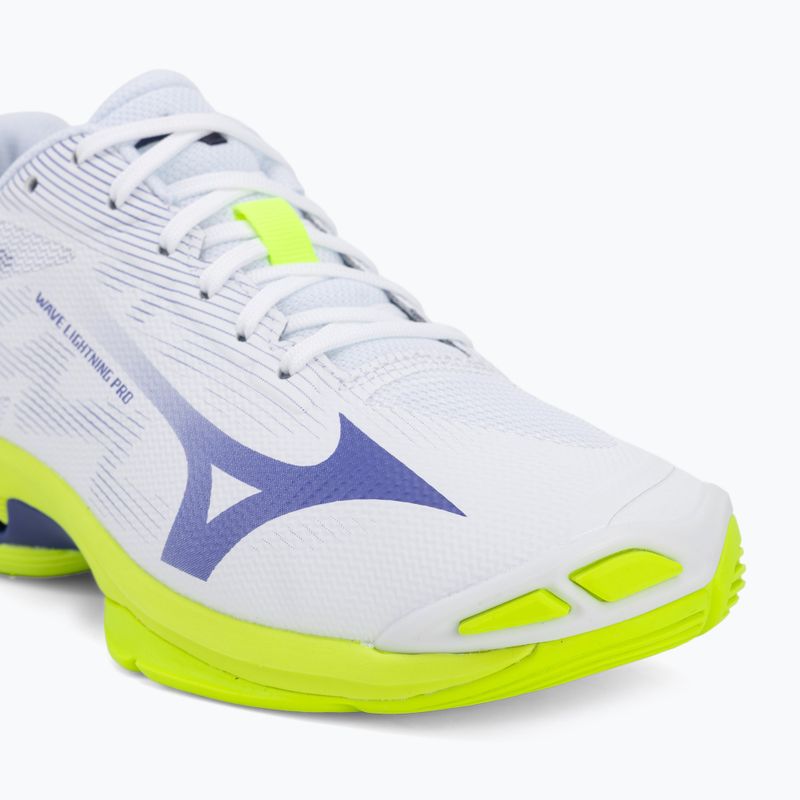 Volejbalové boty Mizuno Wave Lightning Pro white/lighting yellow/dazzling blue 7