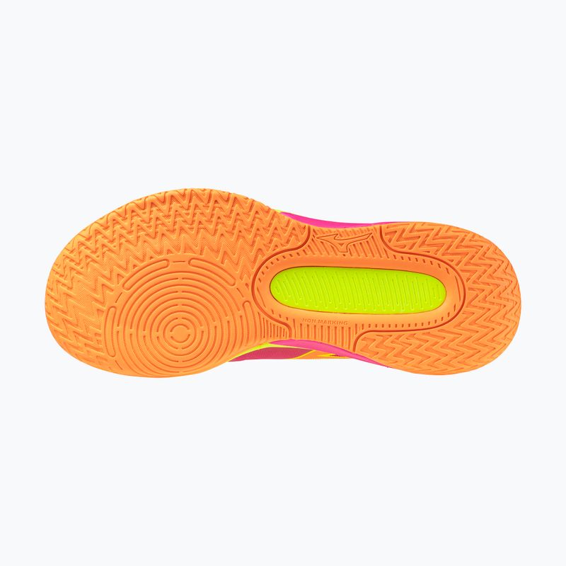 Volejbalové boty Mizuno Neo Jump pink tetra/fortune yellow/light 10