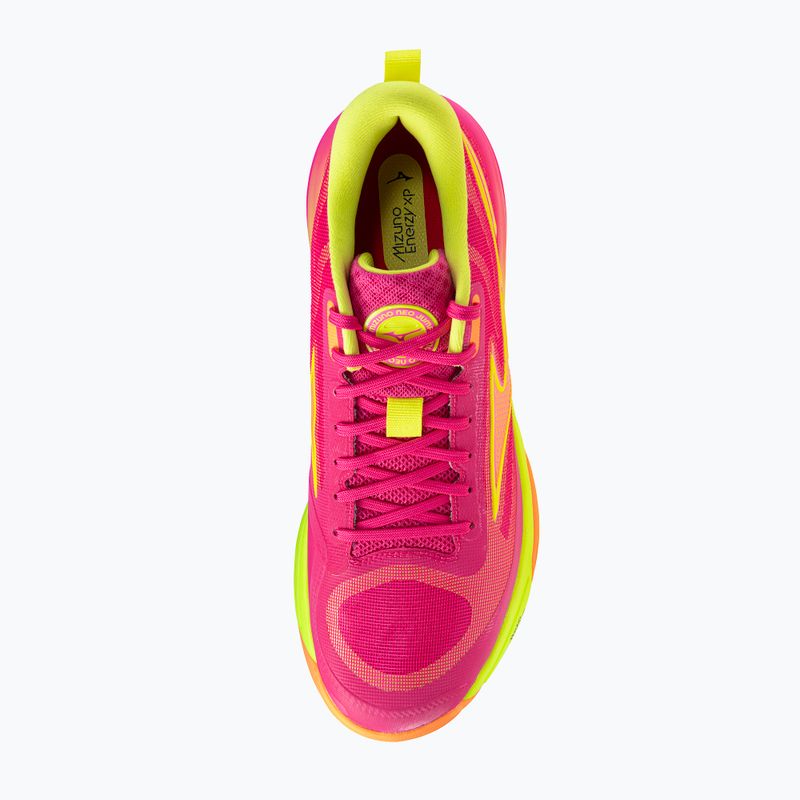 Volejbalové boty Mizuno Neo Jump pink tetra/fortune yellow/light 11