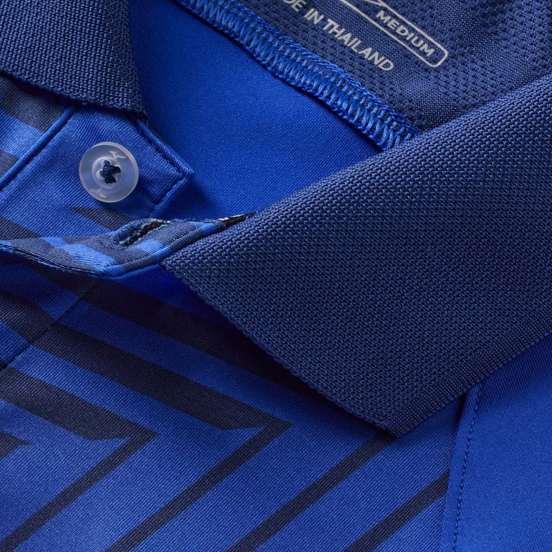 Pánské tričko Mizuno Stargazer Shadow Polo dazzling blue 3