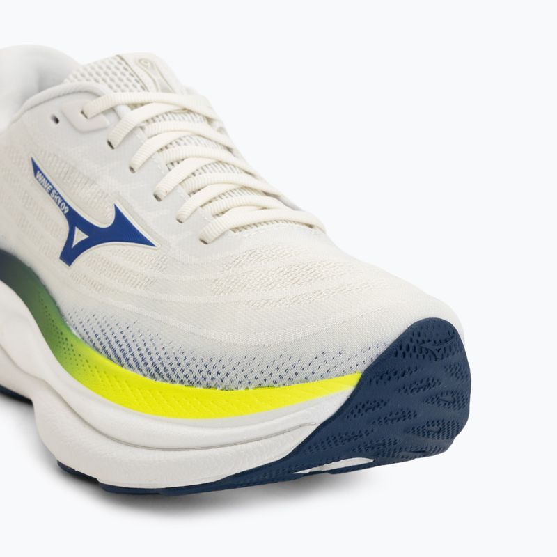 Pánské běžecké boty Mizuno Wave Sky 9 snow white/surf the web/lightning yellow 7