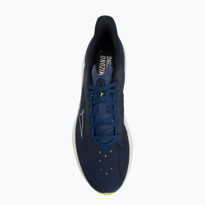 Pánské běžecké boty Mizuno Neo Cosmo estate blue/white/lightning yellow 5