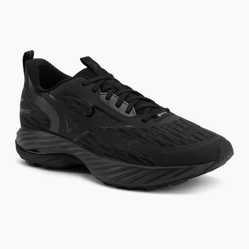 Pánské běžecké boty Mizuno Wave Rider GTX 3 black/black/black sand