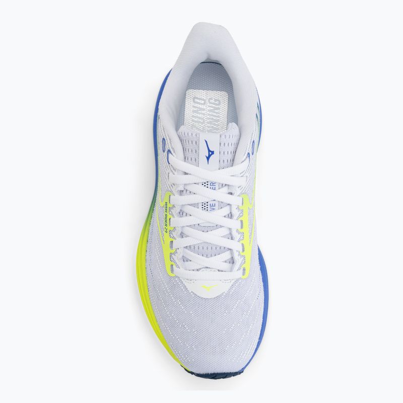 Dámské běžecké boty Mizuno Wave Rider 29 white/lightning yellow/ultramarine 5