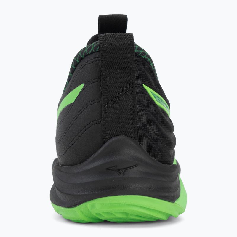 Volejbalové boty Mizuno Wave Momentum Elite black/glowing apple/mandarin orange 6