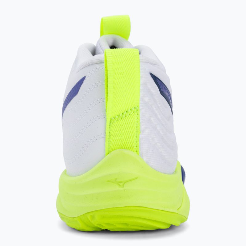 Volejbalové boty Mizuno Wave Momentum Elite Mid white/lightning yellow/dazzling blue 6