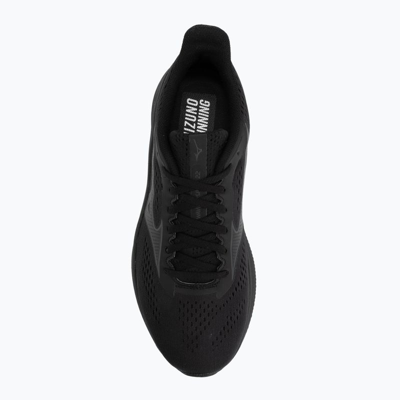 Pánské běžecké boty Mizuno Wave Inspire 22 Wide black/black sand/black 5