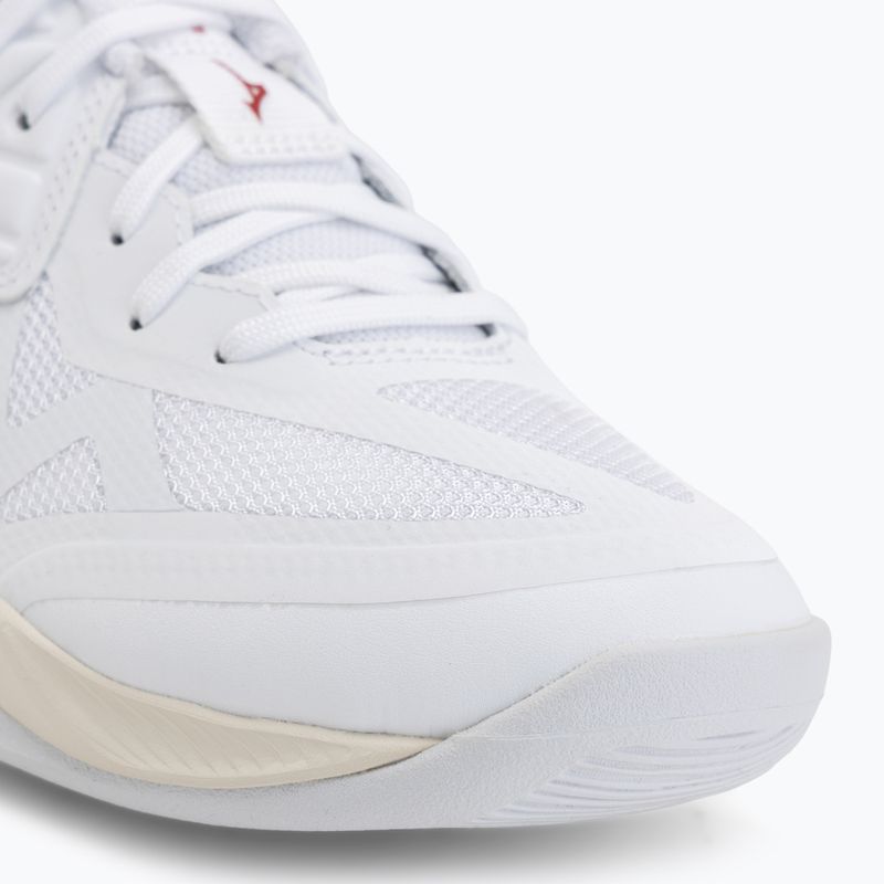 Dámské volejbalové boty Mizuno Wave Momentum Pro white/rose elegance/lava falls 7