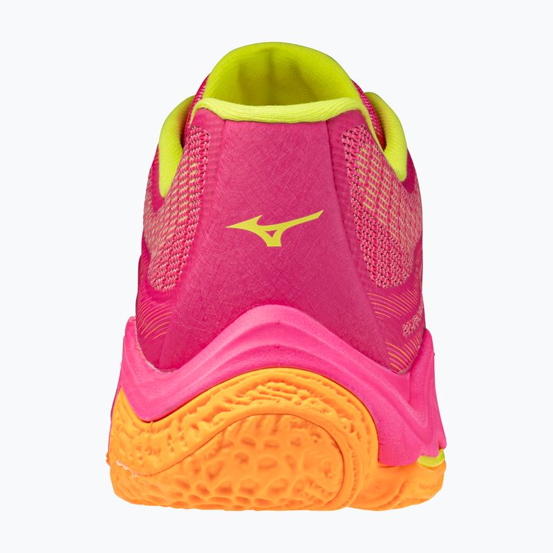 Volejbalové boty Mizuno Wave Lightning Elite pink tetra/fortune yellow/ligh 10