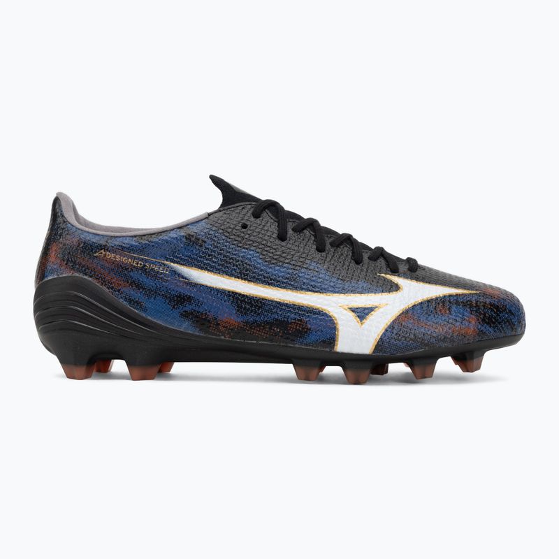 Kopačky Mizuno Alpha III Japan FG Black/Ancient Water 2