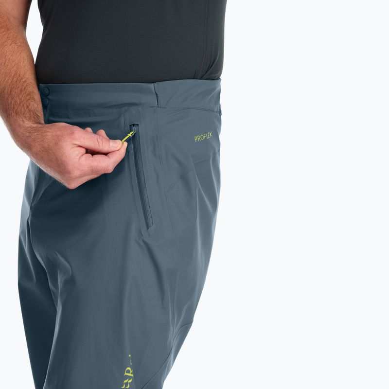 Pánské membránové kalhoty Rab Kinetic Alpine 2.0 orion blue 5
