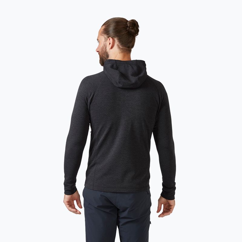 Pánská treková mikina Rab Nexus Hoody černá QFF-70 2