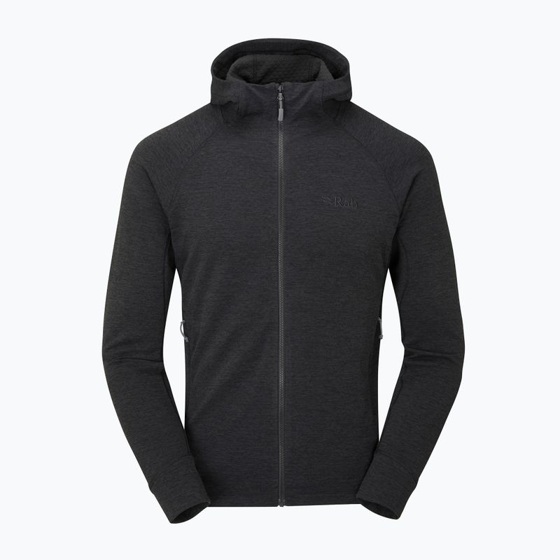 Pánská treková mikina Rab Nexus Hoody černá QFF-70 4