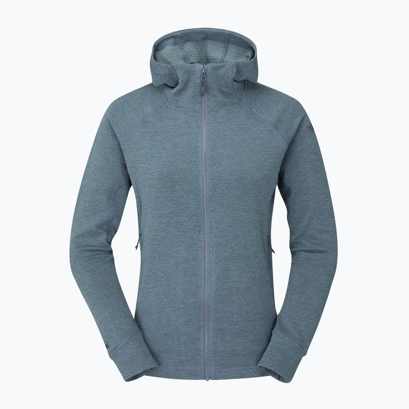 Dámská cyklistická mikina Rab Nexus Hoody modrý QFF-71 4