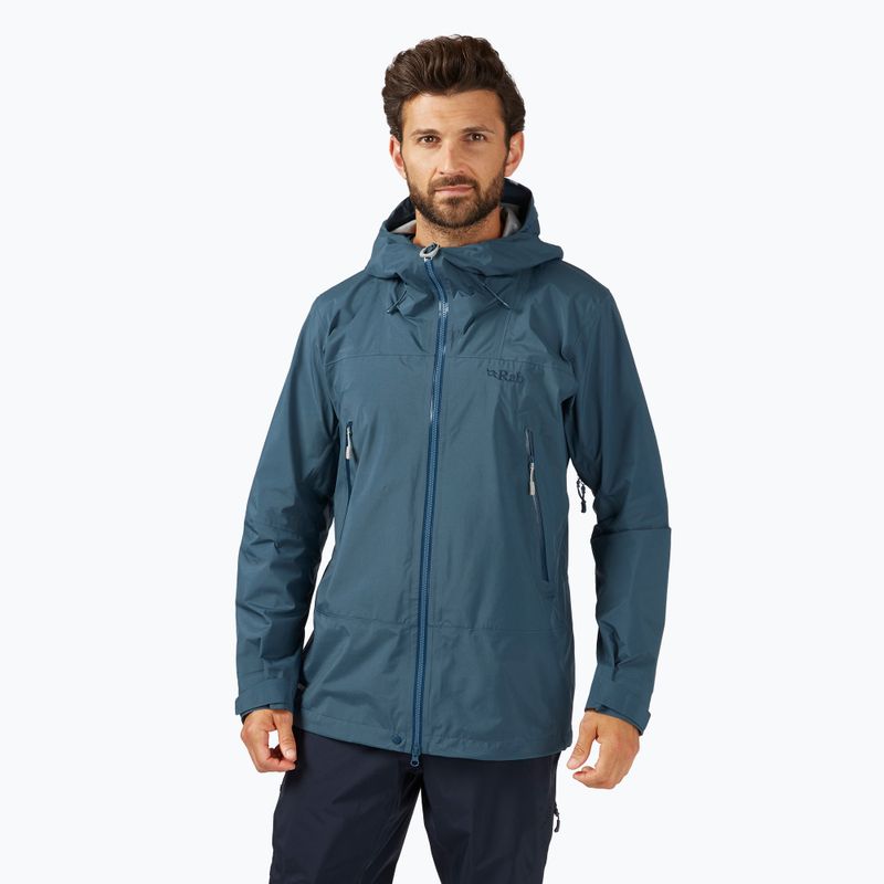 Dámská bunda do deště Rab Namche GTX orion blue