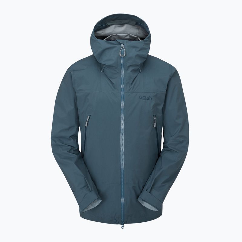 Dámská bunda do deště Rab Namche GTX orion blue 4