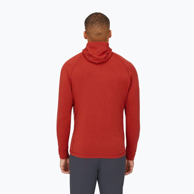 Pánská mikina Rab Nexus Hoody tuscan red 4