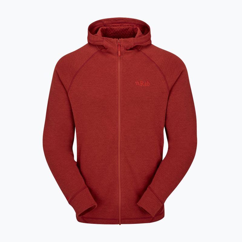 Pánská mikina Rab Nexus Hoody tuscan red 5