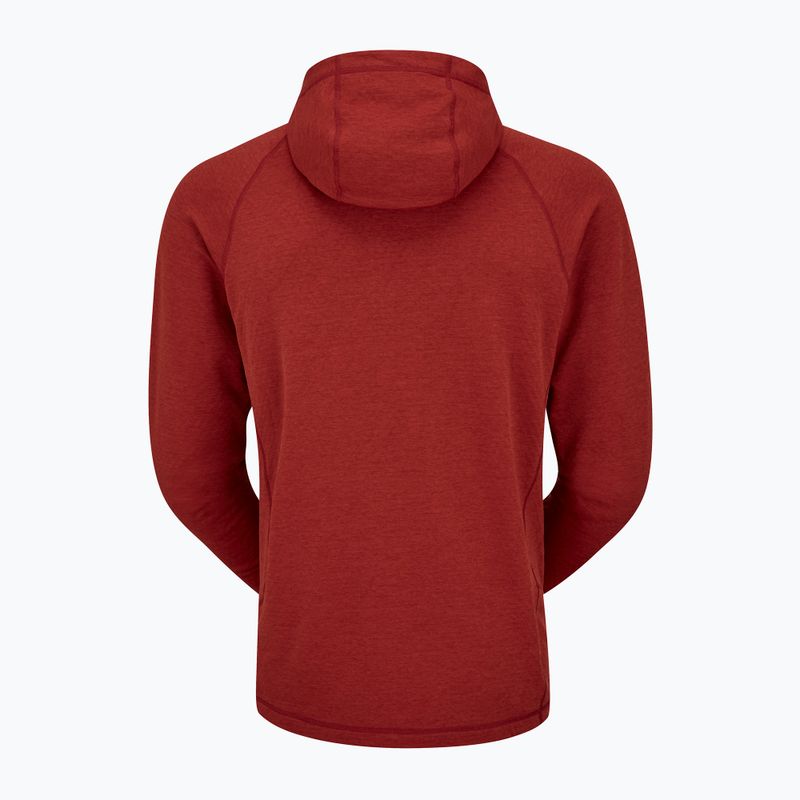 Pánská mikina Rab Nexus Hoody tuscan red 6