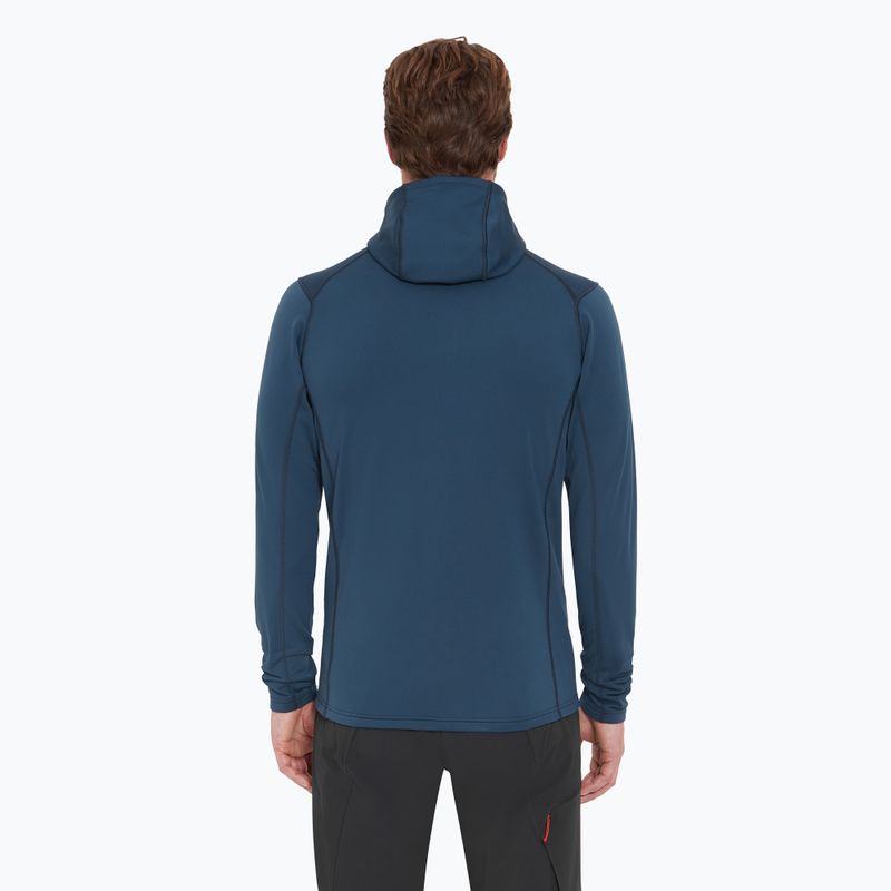 Pánská trekingová mikina Rab Superflux Hoody tempest blue 2