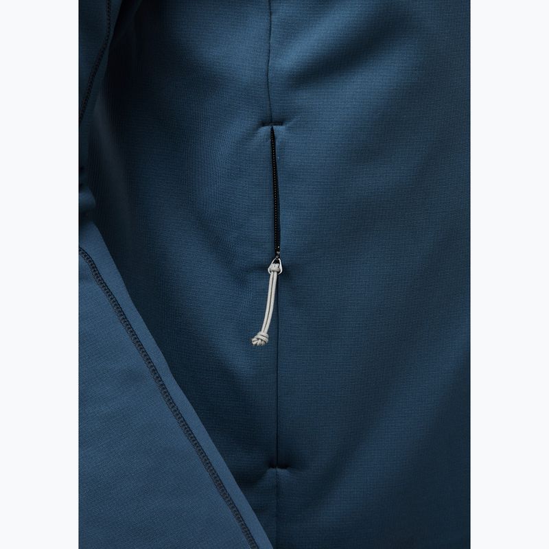 Pánská trekingová mikina Rab Superflux Hoody tempest blue 8