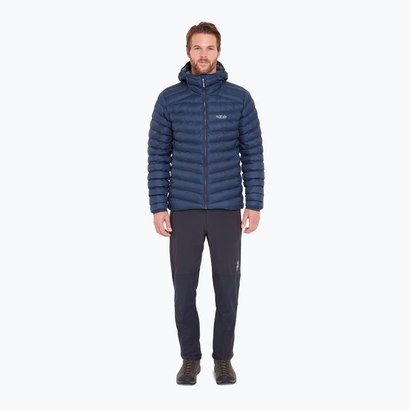 Pánská zateplená bunda Rab Cirrus Alpine tempest blue 3