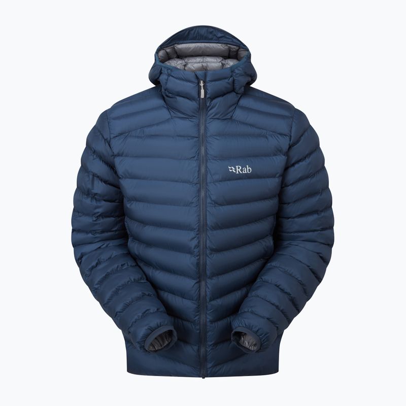 Pánská zateplená bunda Rab Cirrus Alpine tempest blue 4