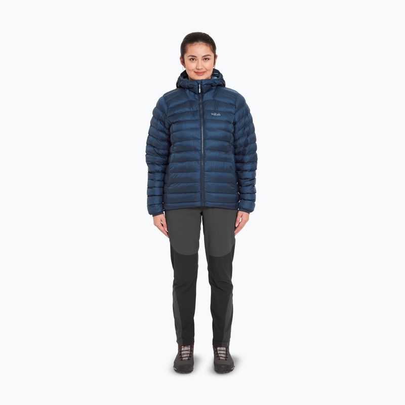 Dámská zateplená bunda Rab Cirrus Alpine tempest blue 2
