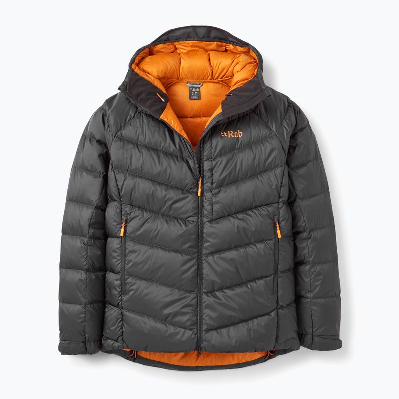 Pánská péřová bunda Rab Glaceon Pro anthracite 4