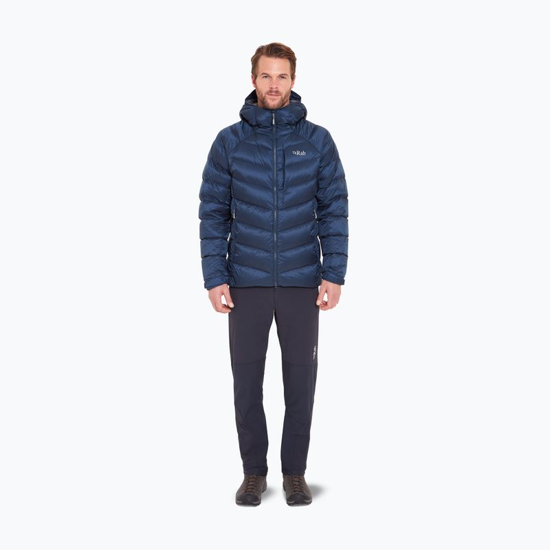 Pánská péřová bunda Rab Glaceon Pro Jacket tempest blue 2
