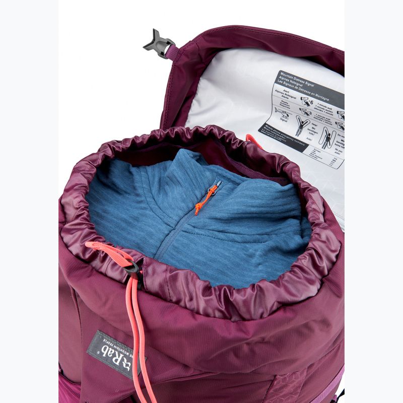 Dámský turistický batoh Rab Exion 35 l mulberry 6