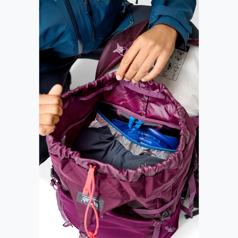 Dámský turistický batoh Rab Exion 35 l mulberry 14