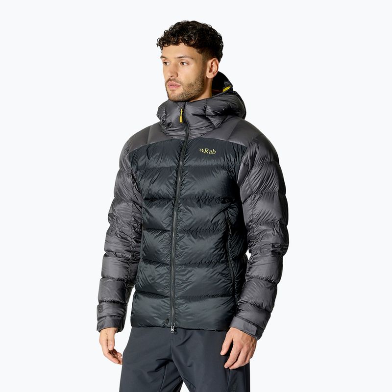 Pánská péřová bunda Rab Neutrino Pro Hoody black/graphene