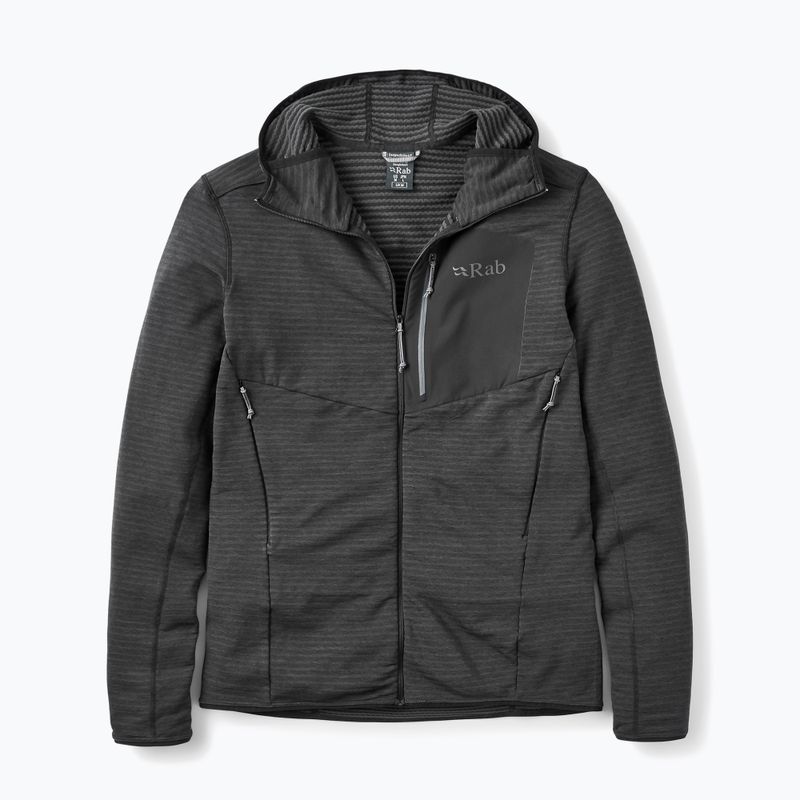 Pánská mikina Rab Ascendor Light Hoody black