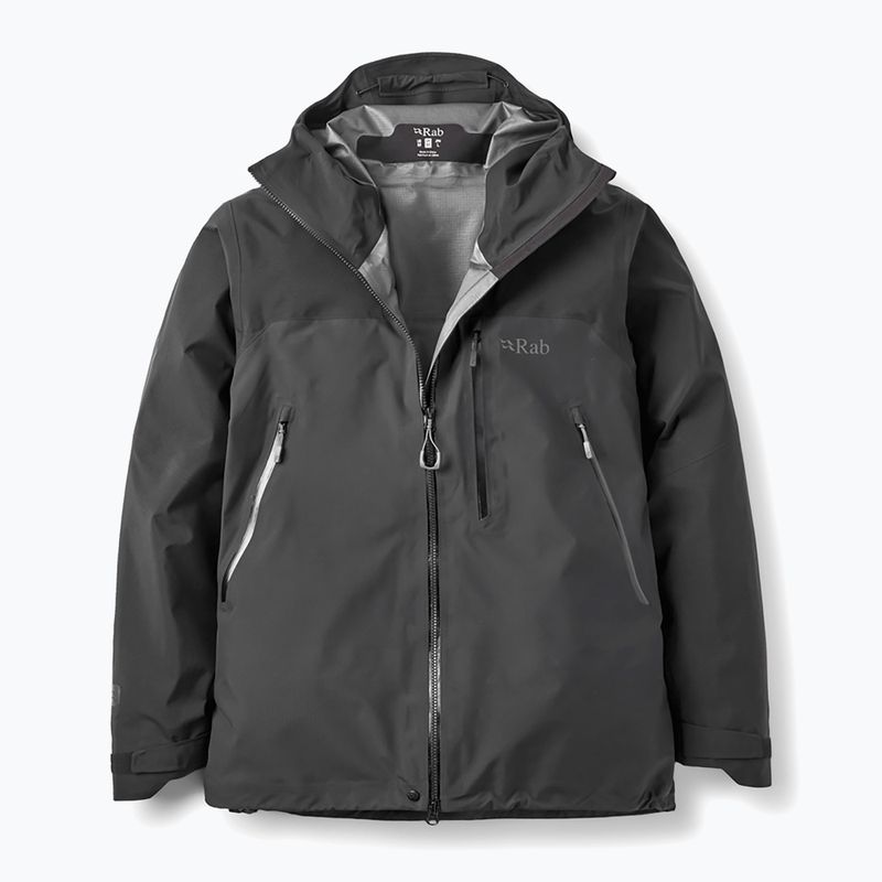 Pánská nepromokavá bunda Rab Latok Mountain GTX black
