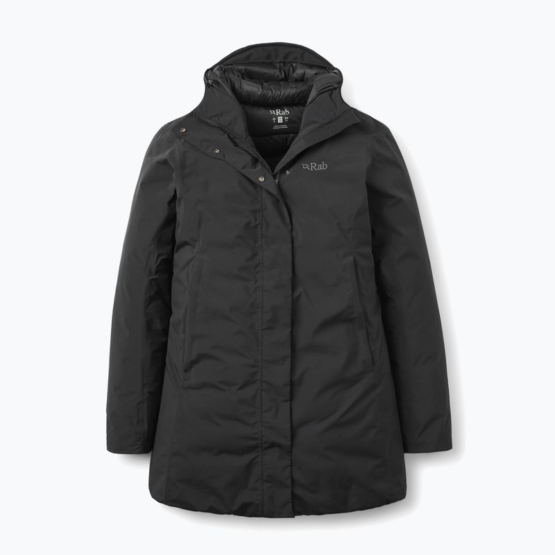 Dámský péřový kabát Rab Valiance Parka black 4