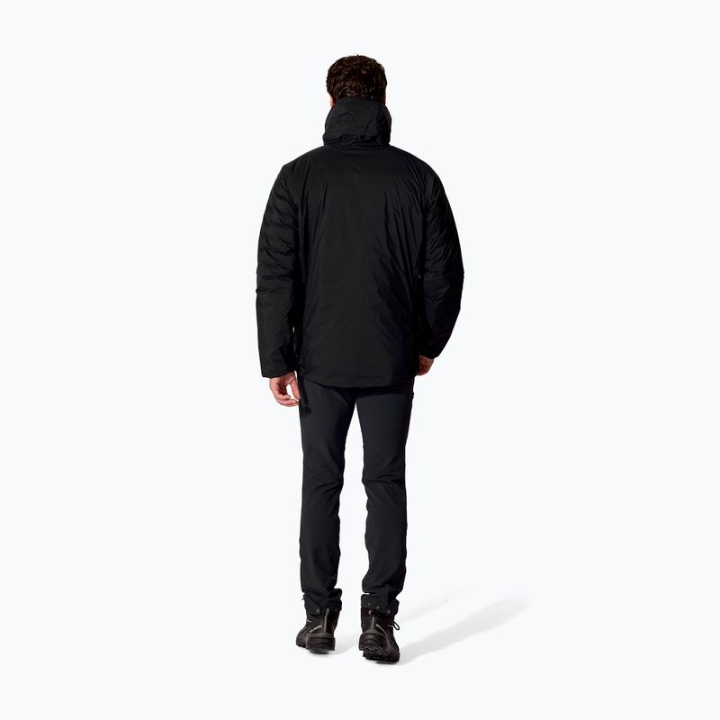 Pánská péřová bunda Rab Microlight Shield  black 3