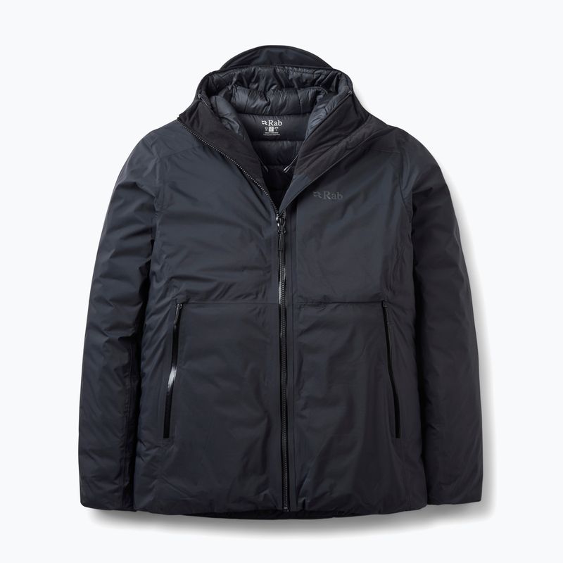 Pánská péřová bunda Rab Microlight Shield  black 4