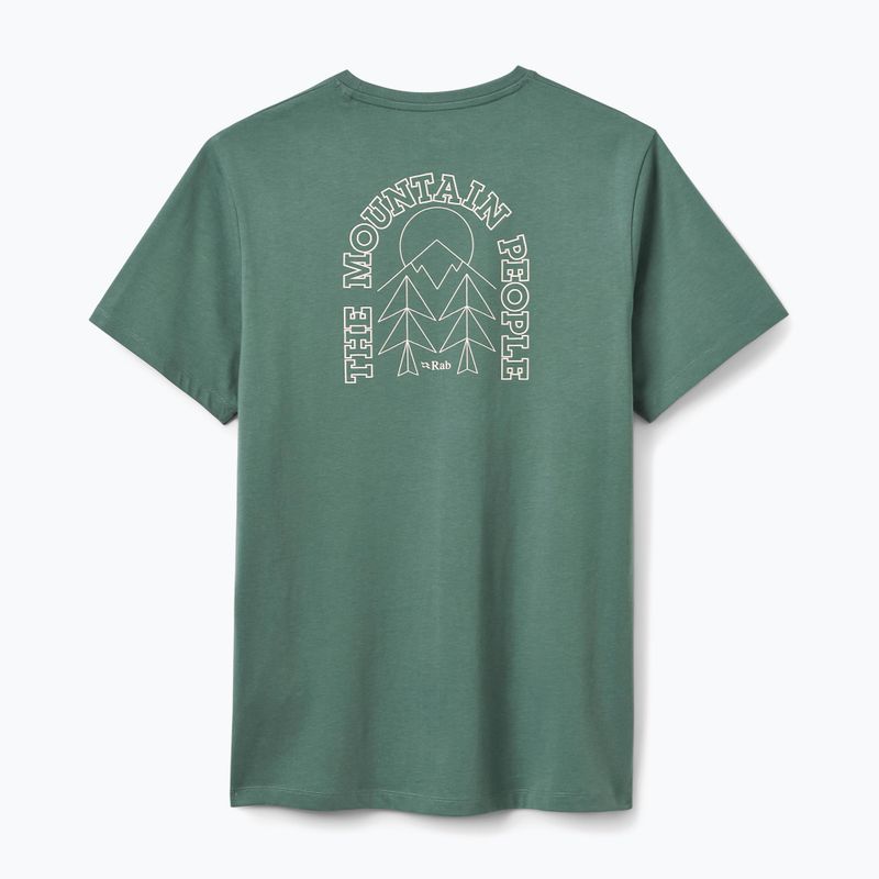 Dámské tričko Rab Stance Cirque Tee sage 2