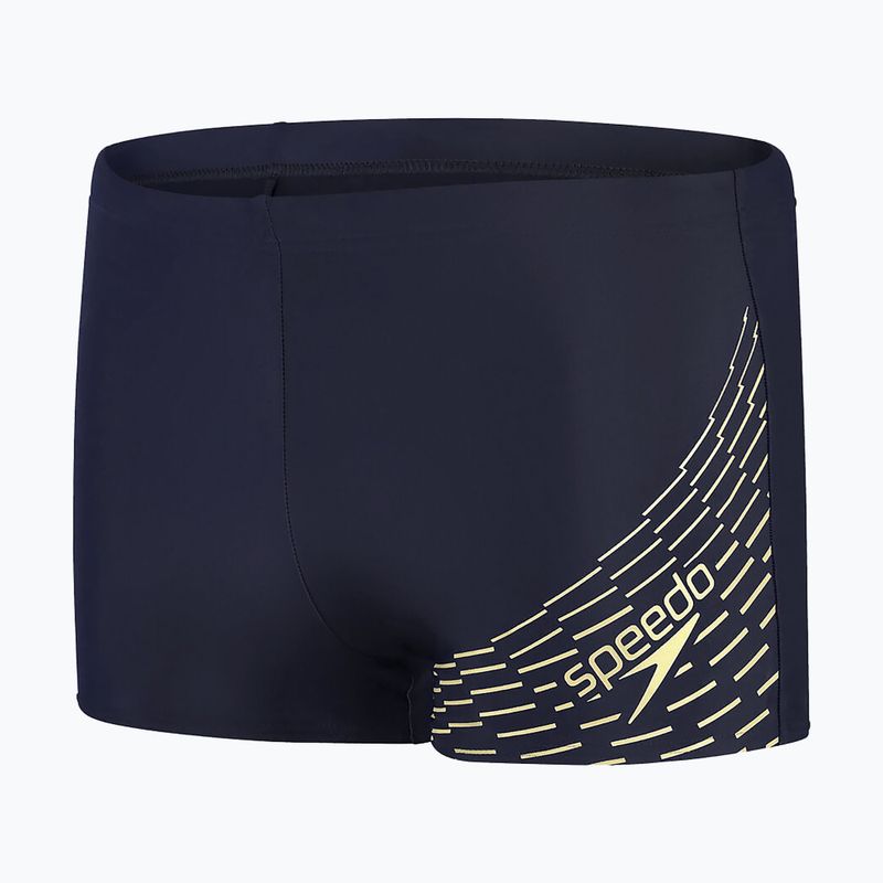 Pánské plavecké boxerky Speedo Medley Logo Aquashort navy blue 8-1135406872 4