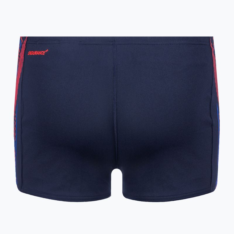 Pánské plavecké boxerky Speedo Tech Panel navy/orange 2