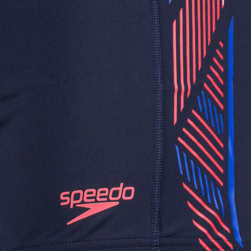 Pánské plavecké boxerky Speedo Tech Panel navy/orange 4