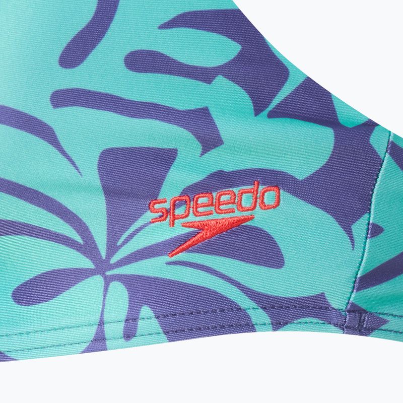 Dámské dvoudílné plavky Speedo Printed Adjustable Thinstrap hapuna blue 3