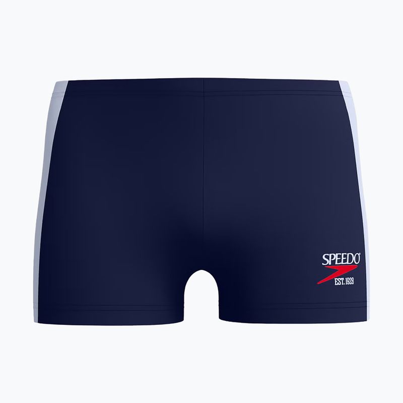Pánské plavecké boxerky Speedo Colorblock Square Leg peacot 5