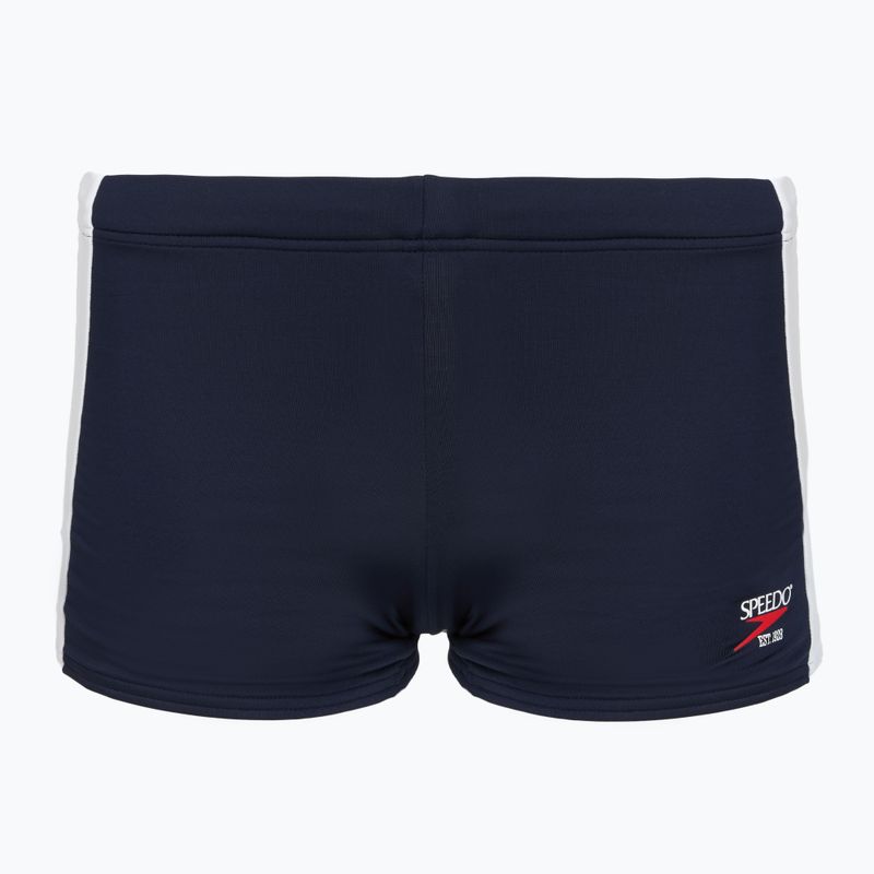 Pánské plavecké boxerky Speedo Colorblock Square Leg peacot