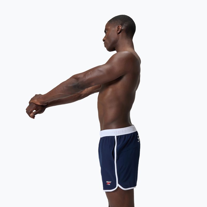 Pánské plavkové šortky Speedo Jetstream Retro Logo Volley 16" peacoat 5