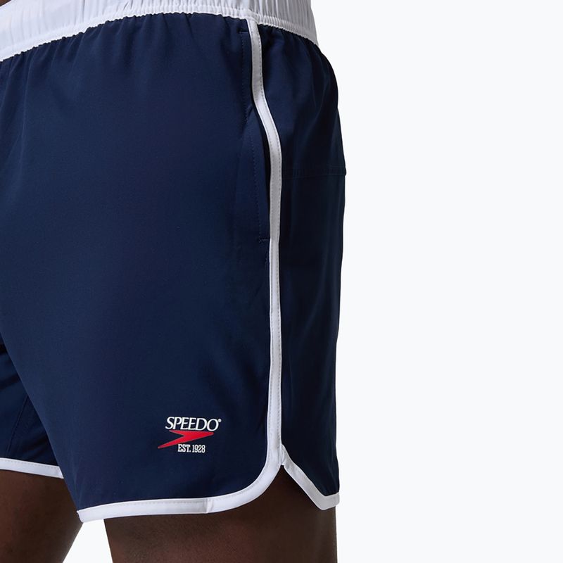 Pánské plavkové šortky Speedo Jetstream Retro Logo Volley 16" peacoat 6