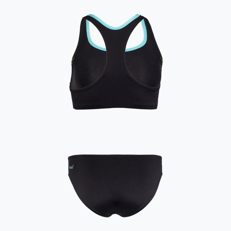 Dámské dvoudílné plavky Speedo Placement hyper yellow 2