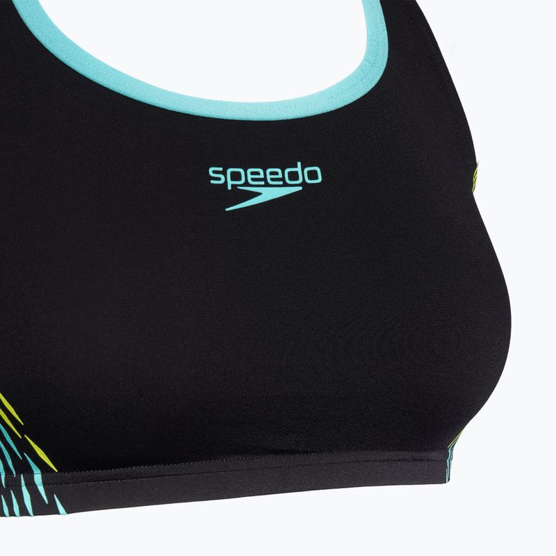 Dámské dvoudílné plavky Speedo Placement hyper yellow 3