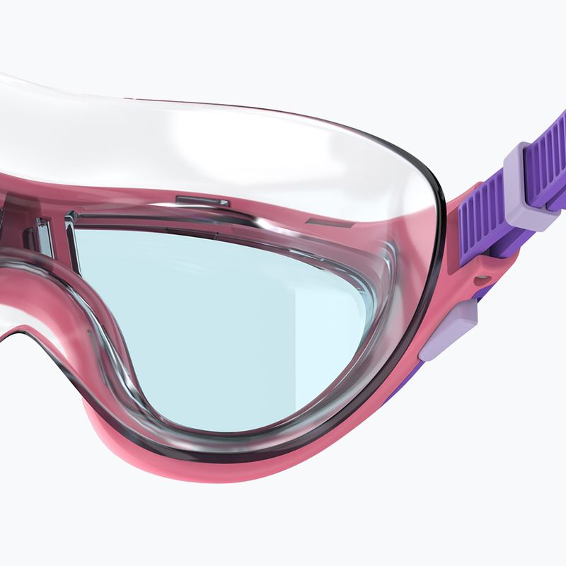 Plavecká maska dziecięce Speedo Biofuse 2.0 pink lemonade / steel 6